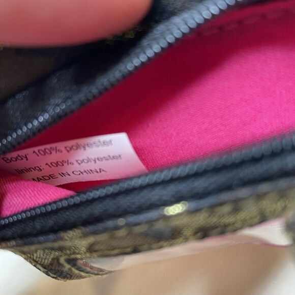 Steve Madden animal print leopard wallet wristlet ID Case Credit card holder. - Picture 4 of 6